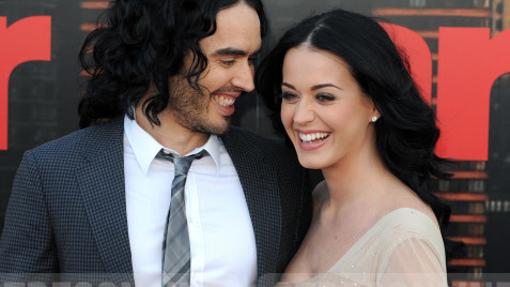 Katy Perry y Russell Brand